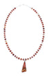 Navajo Oyster Shell Genuine Sterling Silver Bead Necklace Set JX130642